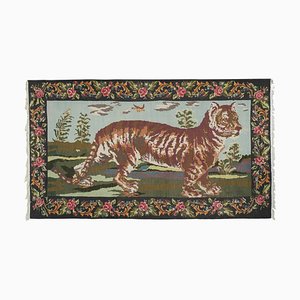 Vintage Tiger Kelim Teppich