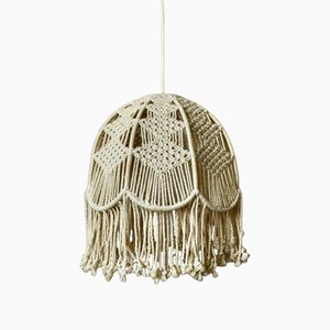 Bohemian Lamp in Macrame