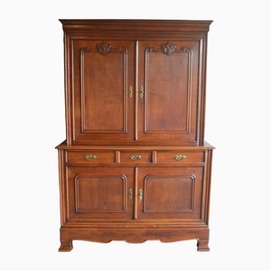 Antique Louis Philippe Oak Buffet Cabinet