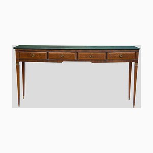 Table Console avec Plateau en Marbre par Paolo Buffa, 1940s