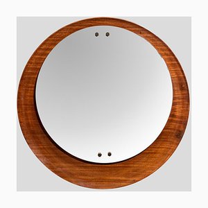 Miroir Circulaire en Contreplaqué de Teck par Stilcasa