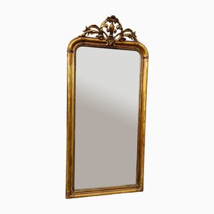 Goldener Spiegel mit Cimasa, Frankreich, 1800er