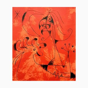 Da Joan Miro di Jacques Prévert e Georges Ribemont-Dessaes, tavola VI, 1956