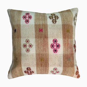 Housse de Coussin Kilim pour Banc de Méditation, Turquie