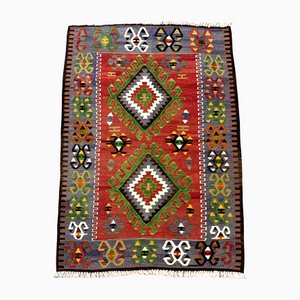 Traditional Turkish Eshme Wool Kilim Rug