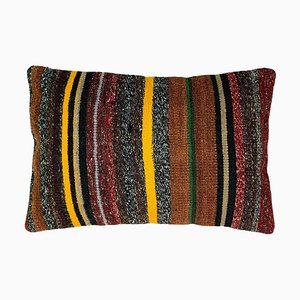 Decorative Kilim Rug Lumbar Cushion Cover
