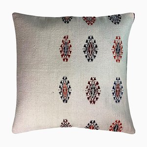 Vintage Turkish Kilim Bench Cushion Cover