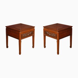 Chinese Side Tables, Set of 2