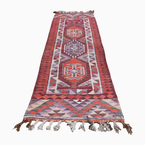 Tapis de Couloir Kilim Vintage, Turquie