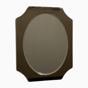 Burnished Glass Mirror by Lupi for Cristal Luxor