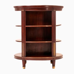 19th Century French Mahogany Open Table or Bookcase