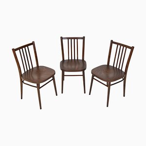 Mid-Century Stühle von TON, 1960er, 3er Set
