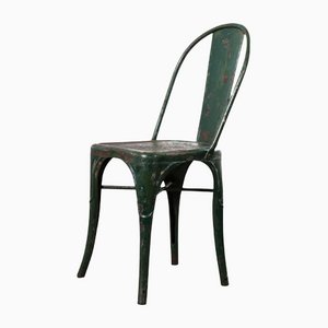 Tolix Green Dining Chair, 1940s