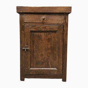 French Butcher Cupboard with Chopping Block