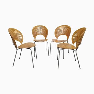 Vintage Danish Chairs by Fredericia, Set of 4