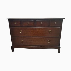 Mahogany Stag Minstrel Chest of Drawers, 1970s