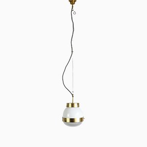 Italian Delta Ceiling Lamp by Sergio Mazza for Artemide, 1960s