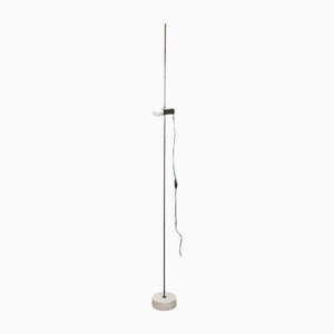 Bronzed Plated 1st Edition 387 Floor Lamp by Tito Agnoli
