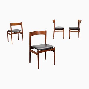 Nr.101 Stühle von Gianfranco Frattini für Cassina, 1960er, 4er Set