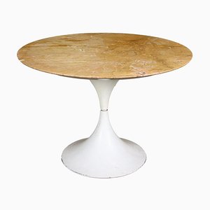 Dining Table with Marble Top, 1960s