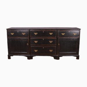 18th Century English Breakfront Dresser Base