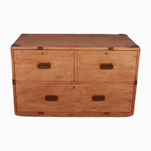 Pine Military Chest of Drawers