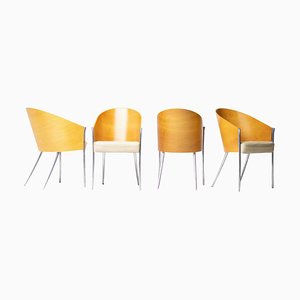 Chaises King Costes par Philippe Starck, Set de 4