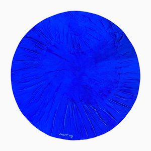 Patrick Coussot Bex, K Blue Circle, 2021, Acryl auf Leinwand