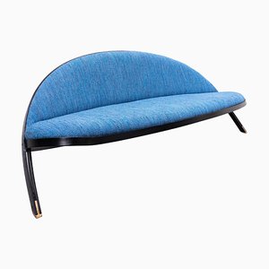 Mid-Century Italian Modern Blue Saturno Sofa by Gastone Rinaldi for Rima, 1957