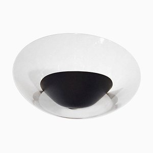 Mid-Century Modern Black Saturn Wall Lamp by Serge Mouille