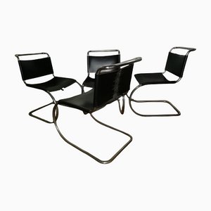 B33 Chairs by Marcel Breuer for Gavina, 1960s, Set of 4