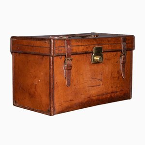 English Leather Document Case from Asprey of London, 1910