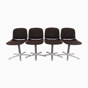 Space Age Chairs by Wilhelm Ritz, Set of 4
