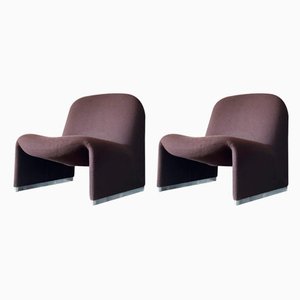 Alky by Armchairs Giancarlo Piretti for Castelli / Anonima Castelli, Set of 2