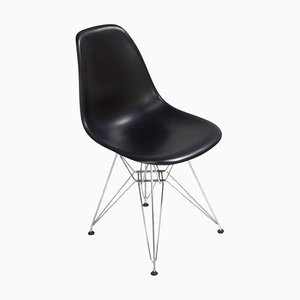 Chaise de Salon DSR Noire par Charles & Ray Eames pour Vitra