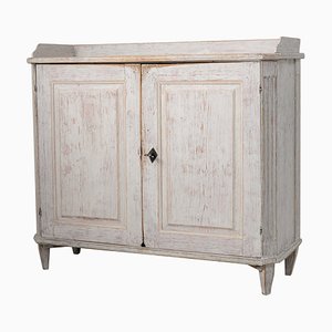 Late 18th Century Swedish White Gustavian Country Sideboard