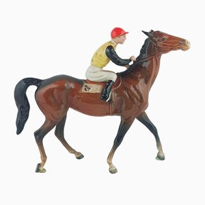 Jockey on Walking Horse Figure from Beswick