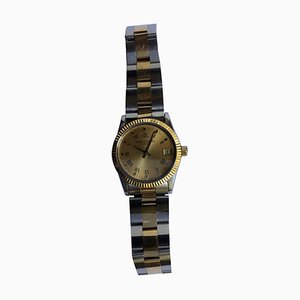 18K Yellow Gold and Steel Baume & Mercier Watch
