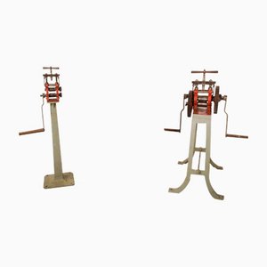 Jewellers Workbench with Two Presses, Set of 3