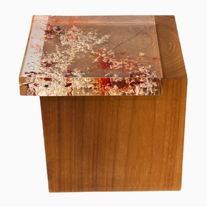 Sculptural Sparkling of Ice Side Table by Albert Alois