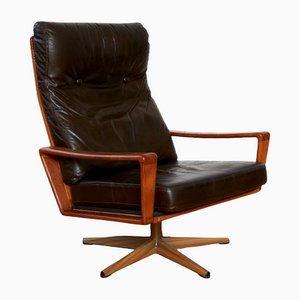 Swivel Lounge Chair by Arne Wahl Iversen for Komfort, 1960s