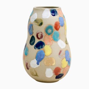 Vaso Carnevale di Co.Chì Studio Ceramico