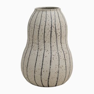 Carboncino Vase by Co.Chì Studio Ceramico