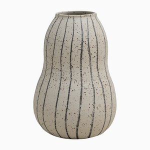 Vase Carboncino par Co.Chì Studio Ceramico