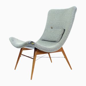 Lounge Chair by Miroslav Navrátil for Cesky Nabytek, Czechoslovakia, 1959