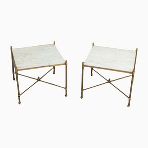 Low Brass Tables, Set of 2