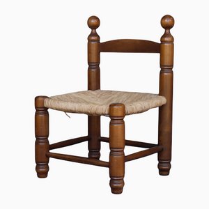Mid-Century Rush Chair im Stil von Charles Dudouyt
