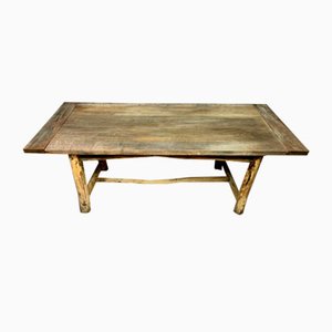 Large Arte Povera Table Built From Floating Wood