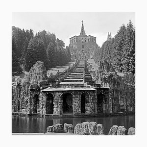 Escultura de cobre de Hércules en Kassel, Alemania, 1937