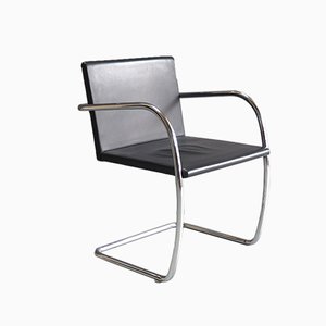 Chrome and Leather Brno Chair by Mies van der Rohe for Knoll, 1930s